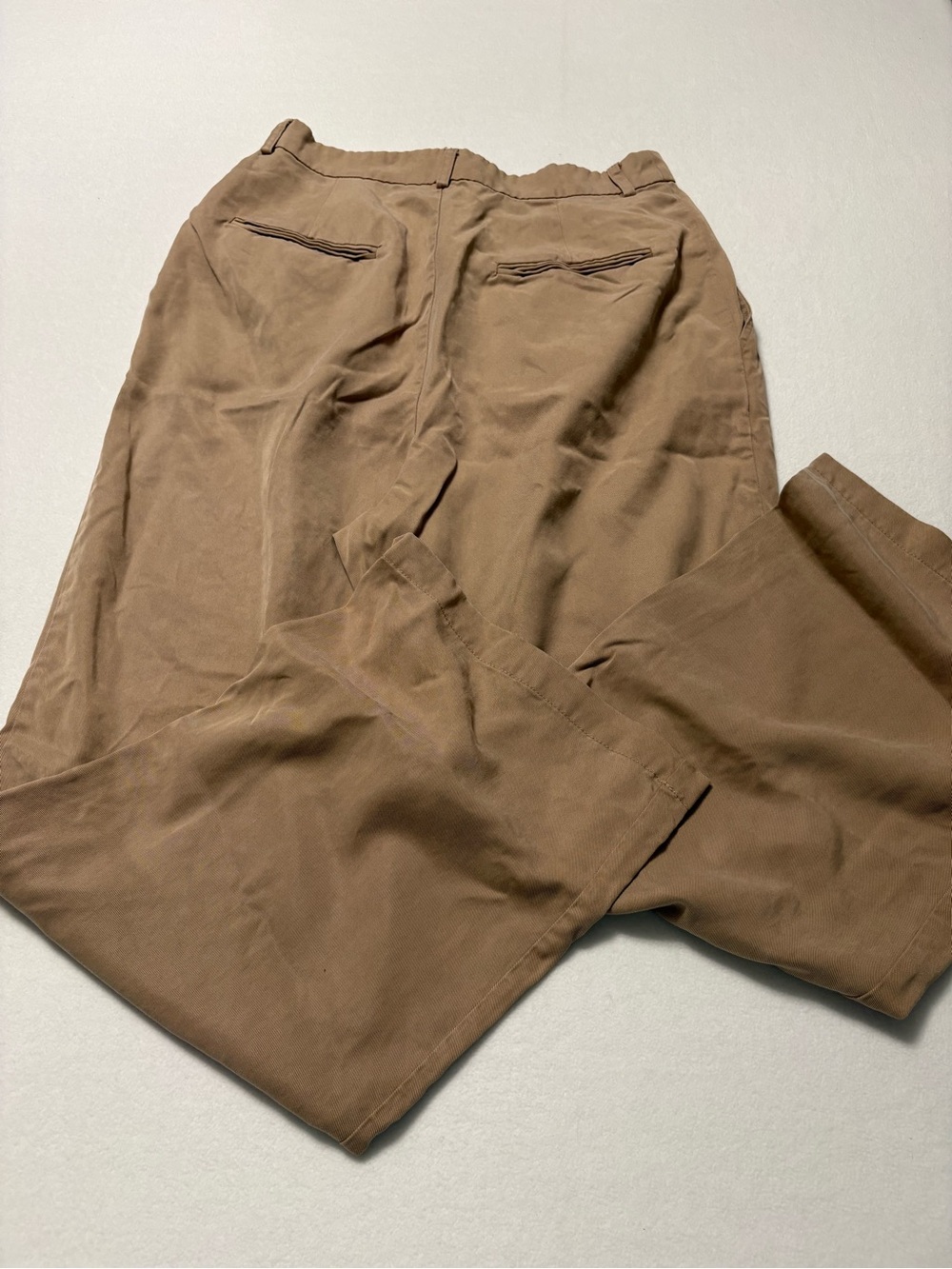 Reformation Lowe Super Wide
Leg Pleated Pants